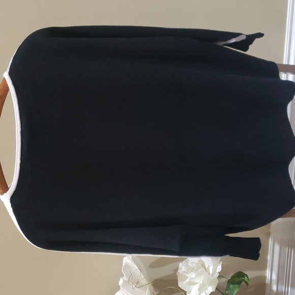 Nwt 1X Aaeda sweater gray white black - Picture 8 of 11